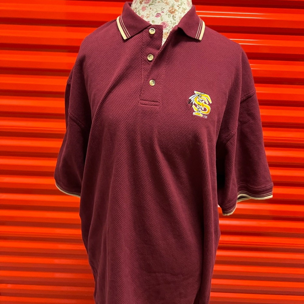 Boca Classics FSu Polo men’s Extra large red xl golf shirt
